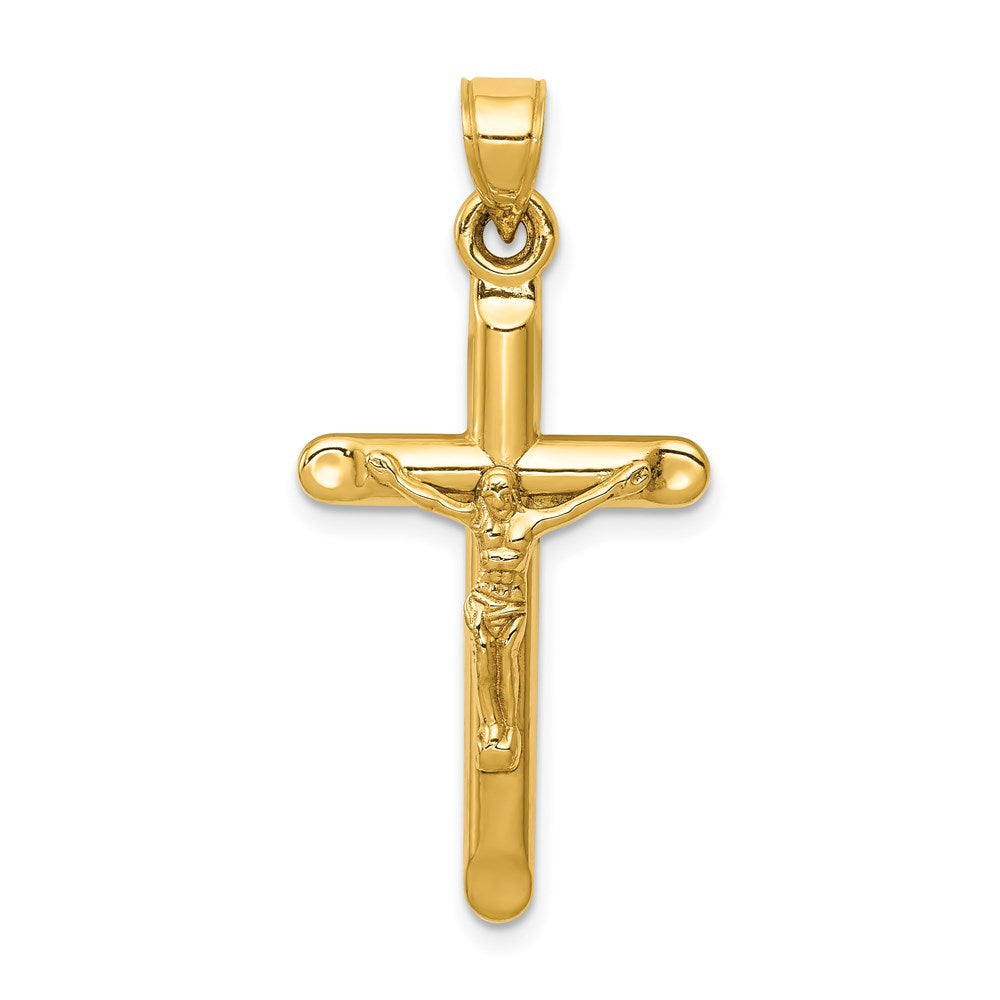 GP 14k Hollow Crucifix Pendant
