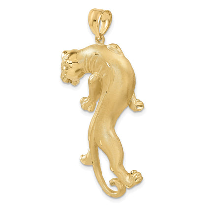 14k Panther Pendant