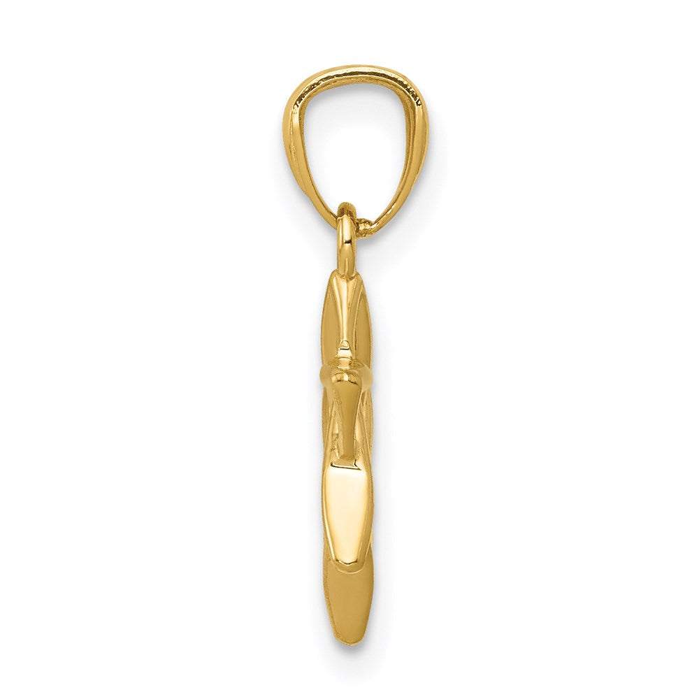 GP 14k Polished Star of David Pendant