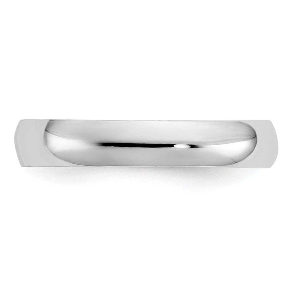 GR 14k White Gold High Polished Toe Ring