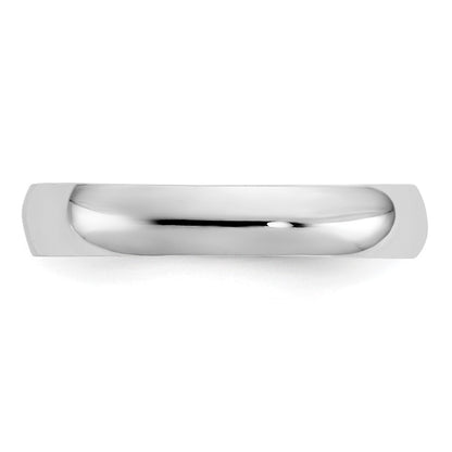 GR 14k White Gold High Polished Toe Ring