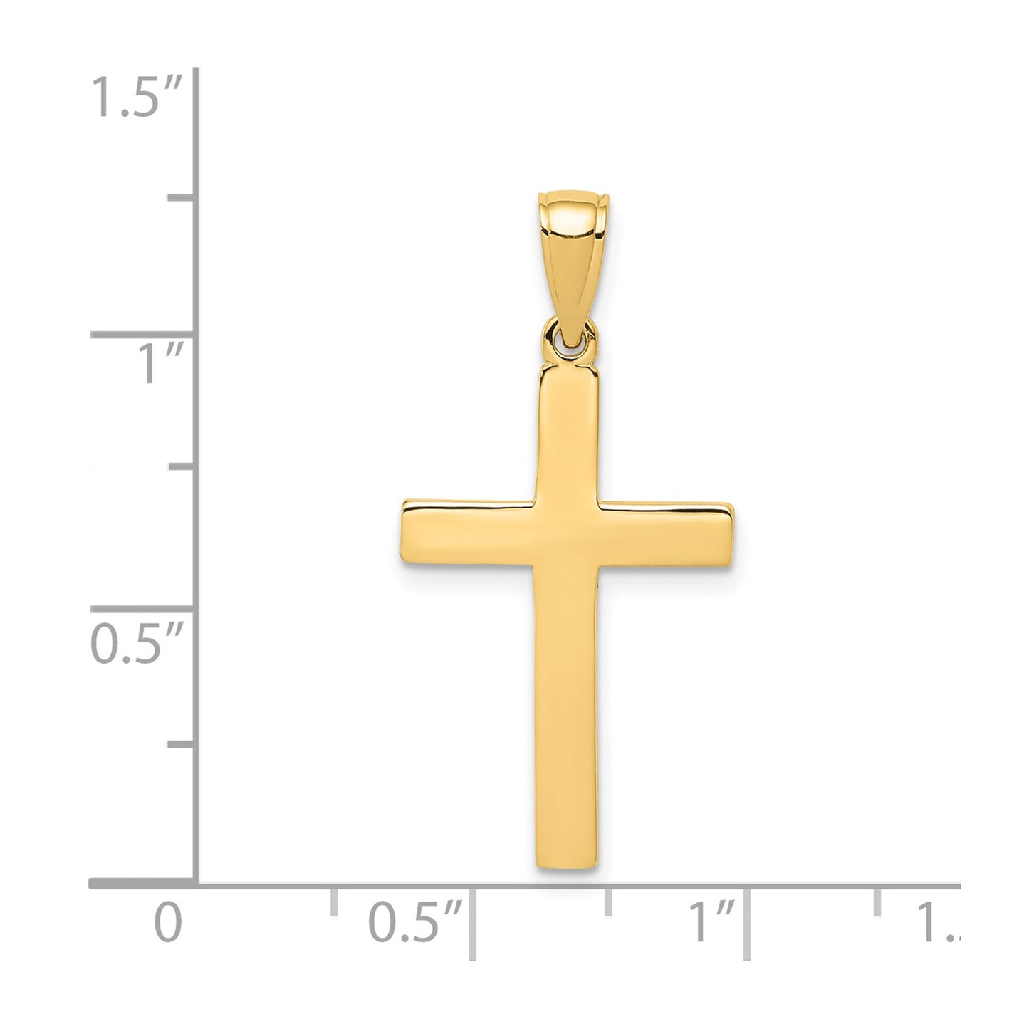 14k Cross Pendant