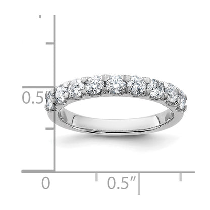 14kw Gold 1ct. 9 Stone G H I True Light Moissanite Band