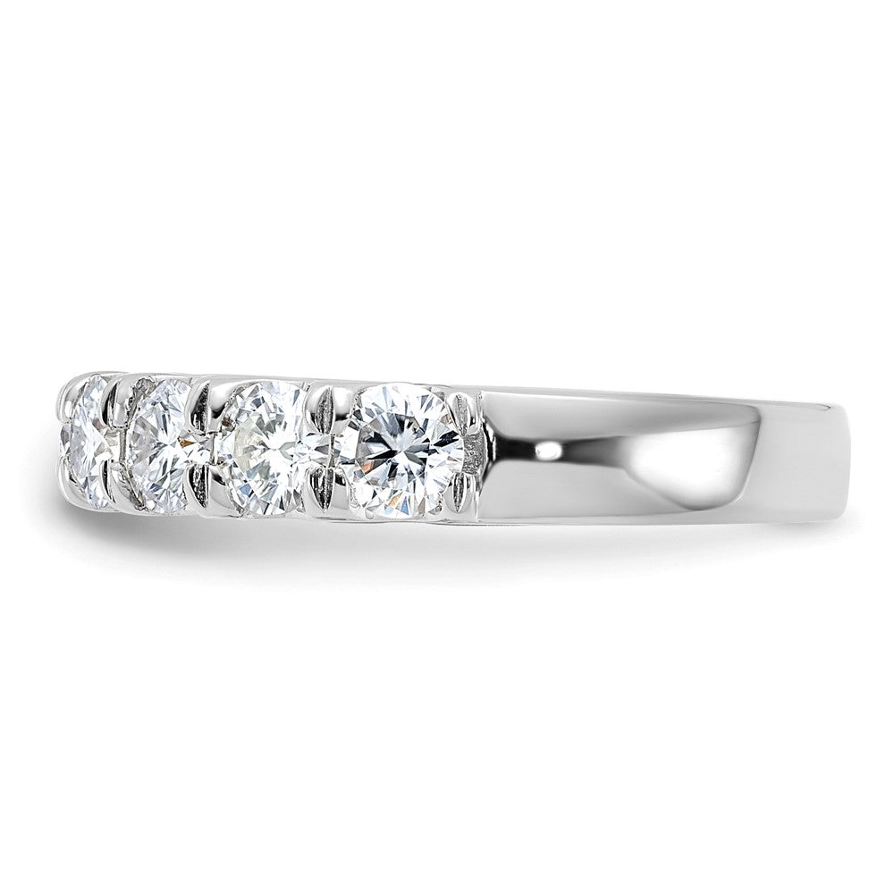 14kw Gold 1.50ct. 9 Stone G H I True Light Moissanite Band