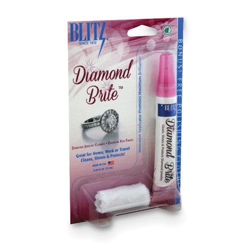 JC Blitz Diamond Brite Applicator Tube Cleaner for Diamonds, Precious Gems, Platinum, and Gold