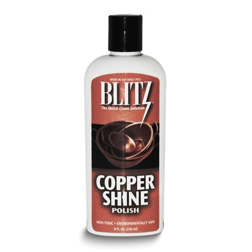 JC Blitz Copper Shine Polish 8 oz. Bottle