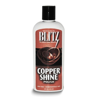 JC Blitz Copper Shine Polish 8 oz. Bottle