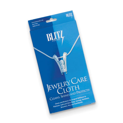 JC Blitz Designer Carton with 12x15 Jewelry Care Cloth for Gold and Platinum