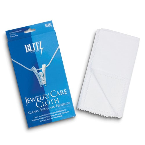 JC Blitz Designer Carton with 12x15 Jewelry Care Cloth for Gold and Platinum