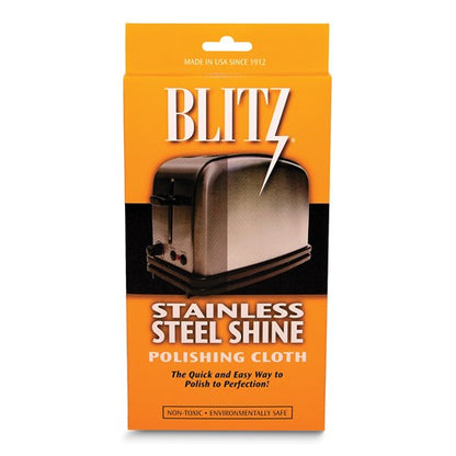 JC Blitz Stainless Steel Shine Polishing Cloth