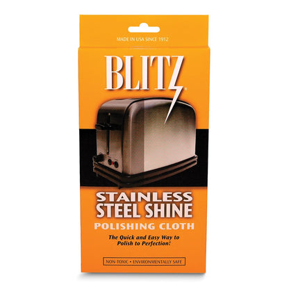 JC Blitz Stainless Steel Shine Polishing Cloth