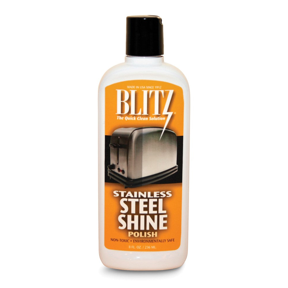 JC Blitz 8oz Stainless Steel Liquid Polish Bottle