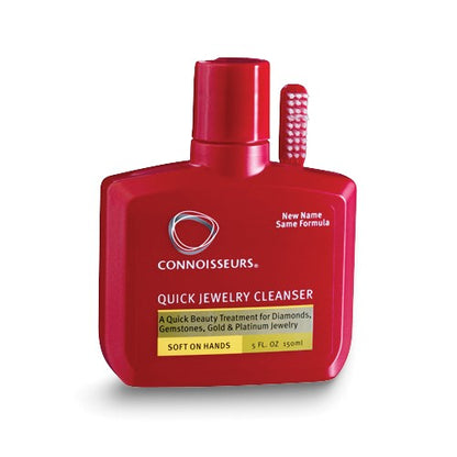 JC Connoisseurs Jewelry Gel Soap Pump Dispenser with Brush