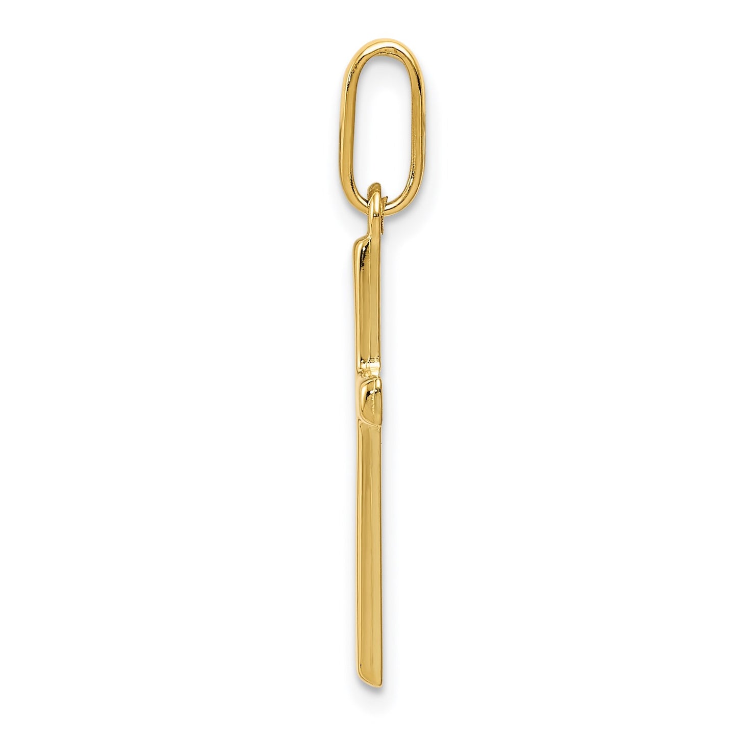 GP 14k Hollow Cross Pendant