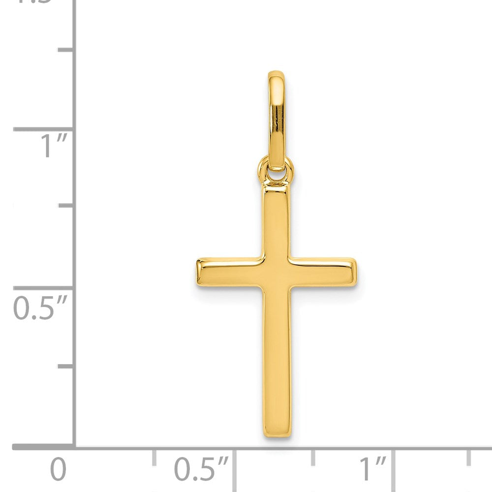 GP 14k Hollow Cross Pendant