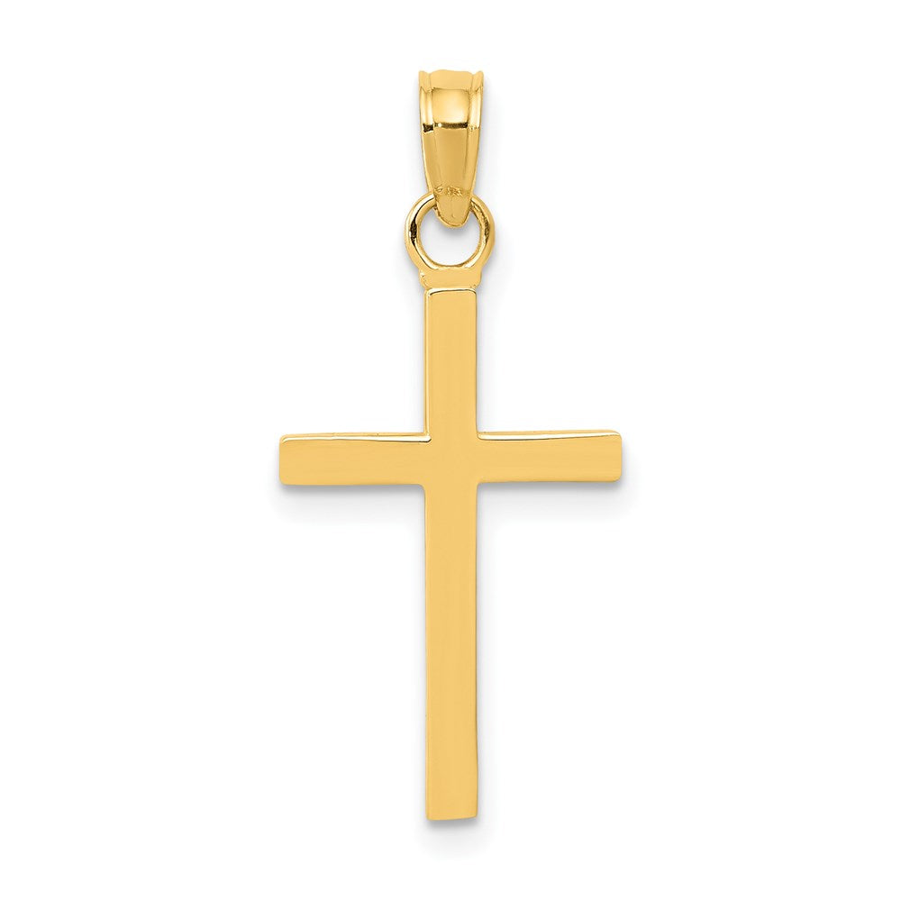 GP 14k Polished Cross Pendant