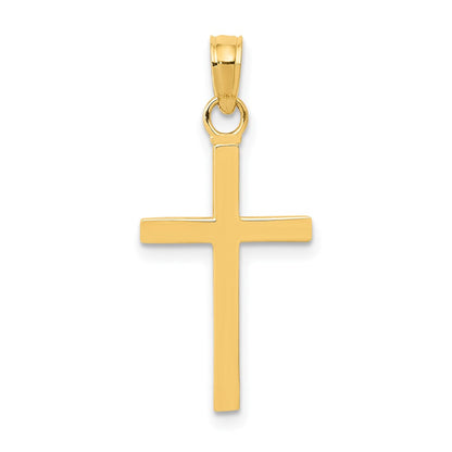 GP 14k Polished Cross Pendant