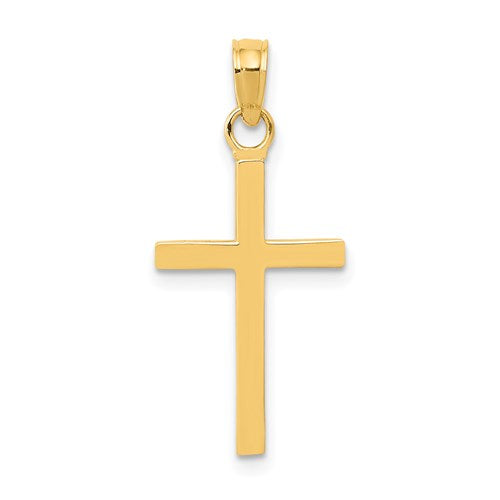 GP 14k Polished Cross Pendant