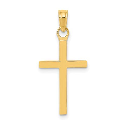 GP 14k Polished Cross Pendant