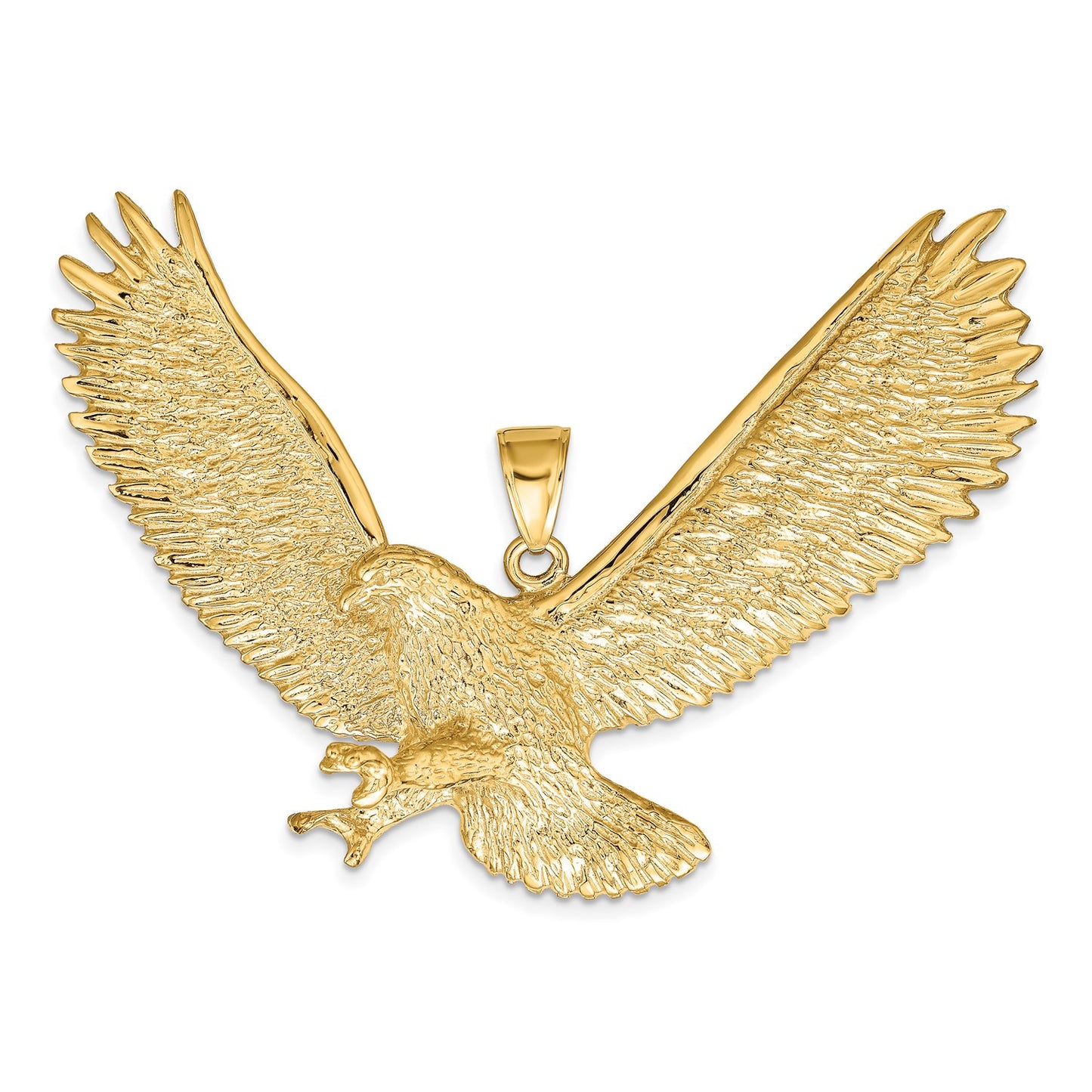 14k Eagle Pendant