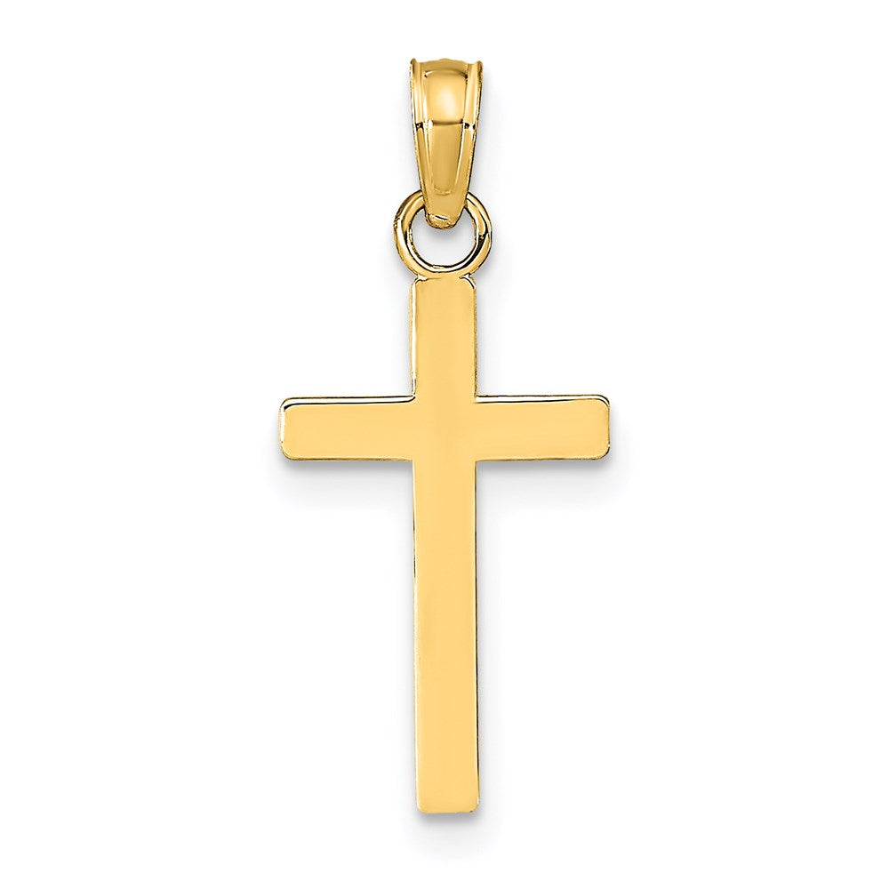 GP 14k Polished Cross Pendant