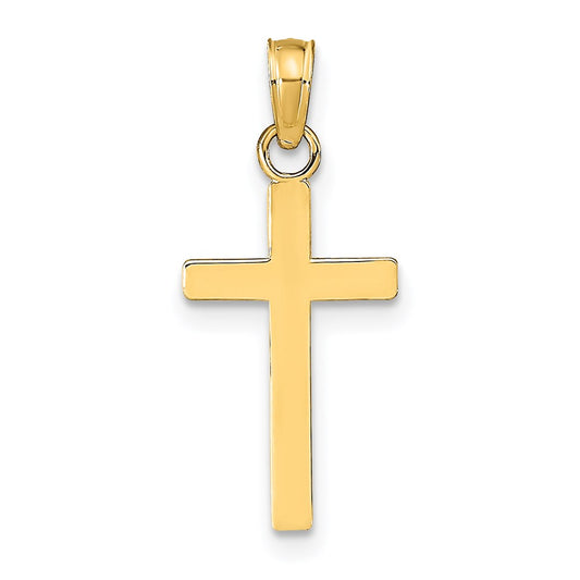 GP 14k Polished Cross Pendant