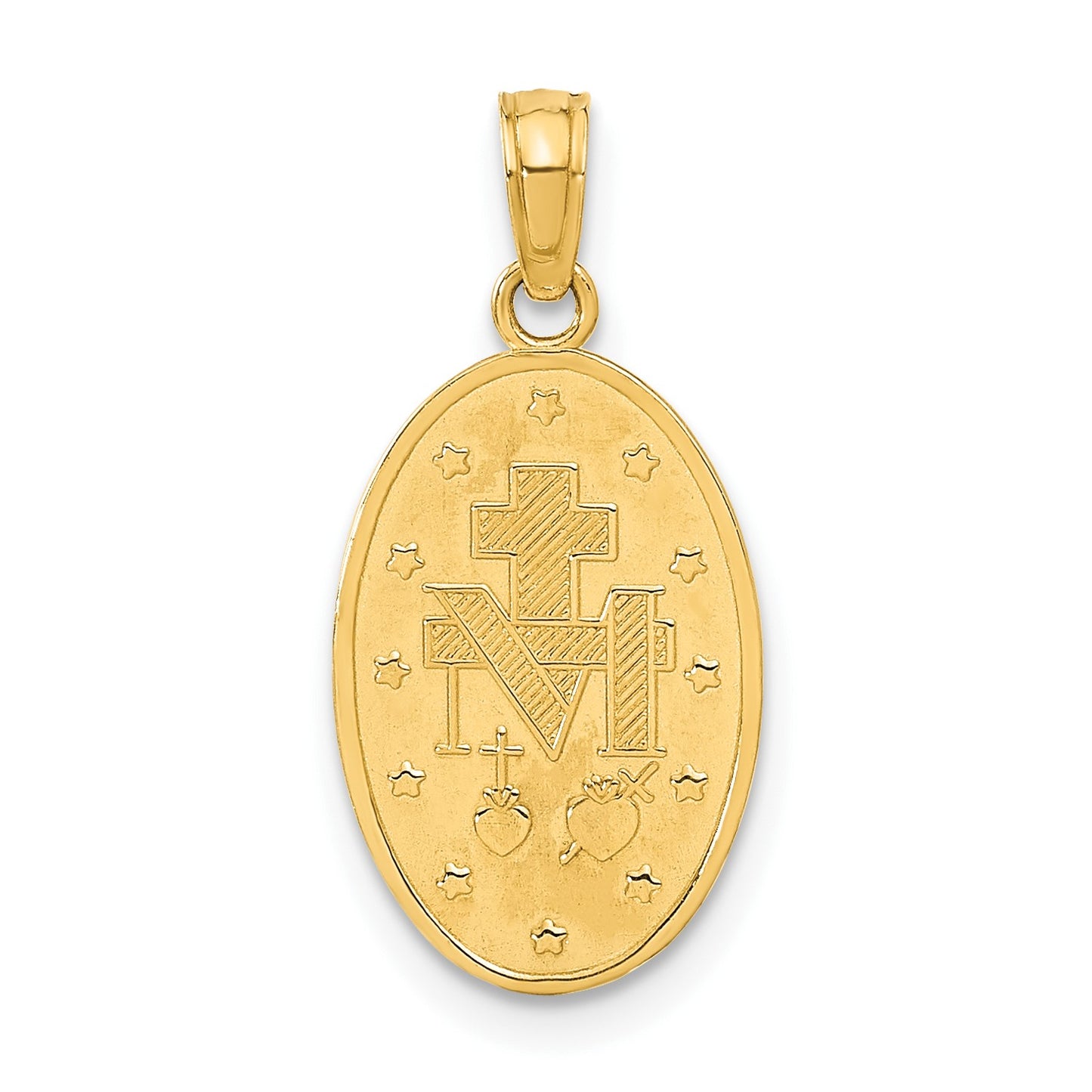 14k Miraculous Medal Pendant