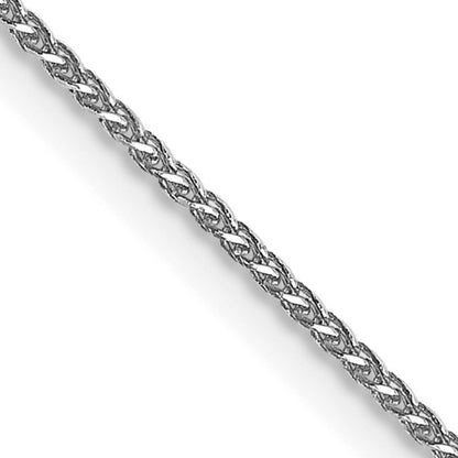 GC 14K White Gold 18 inch 1.05mm Diamond-cut Spiga with Lobster Clasp Chain