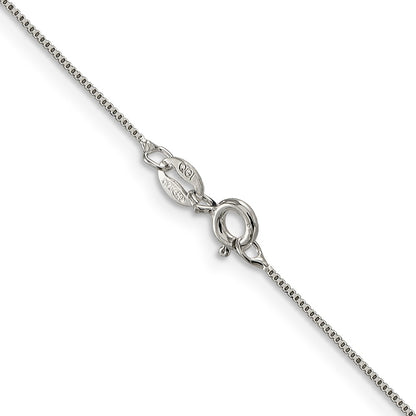 SSC Sterling Silver .6mm Box Chain