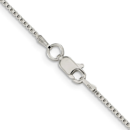 SSC Sterling Silver 1.25mm Box Chain