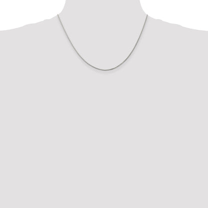 SSC Sterling Silver 1.25mm Box Chain