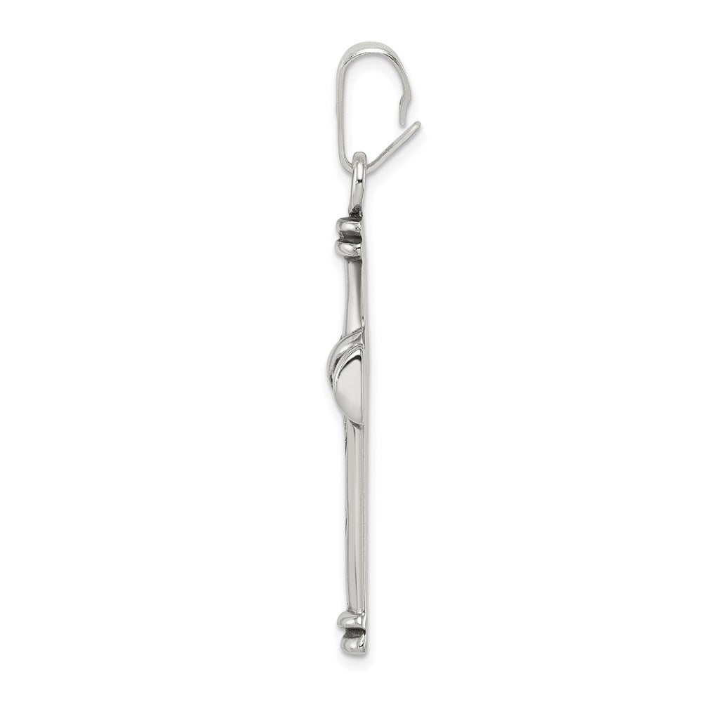 SSP Sterling Silver Antique Cross Pendant