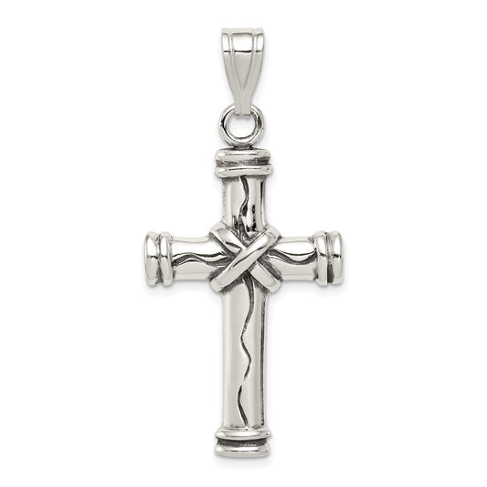 SSP Sterling Silver Antique Cross Pendant