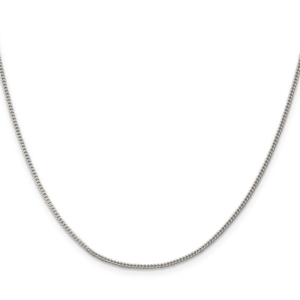 SSC Sterling Silver 1.5mm Curb Chain