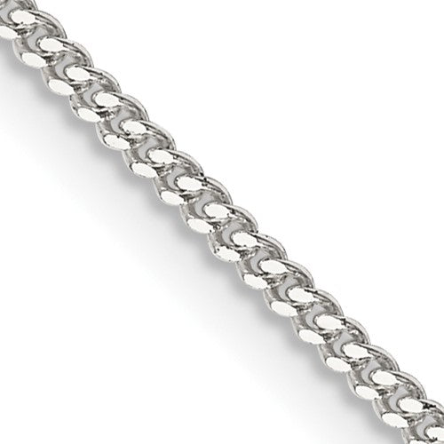 SSC Sterling Silver 1.5mm Curb Chain