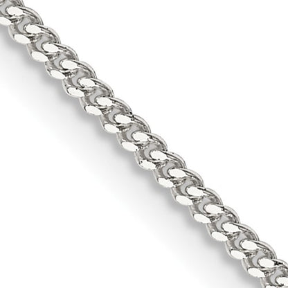 SSC Sterling Silver 1.5mm Curb Chain