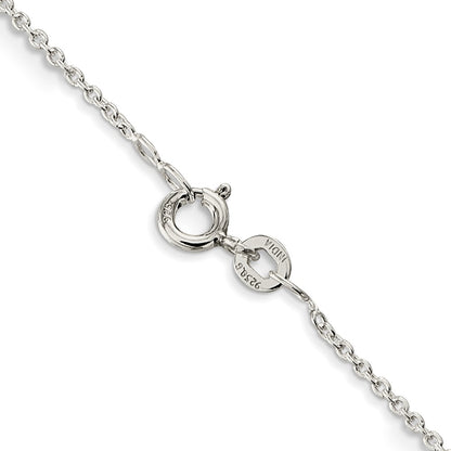 SSC Sterling Silver 1mm Cable Chain