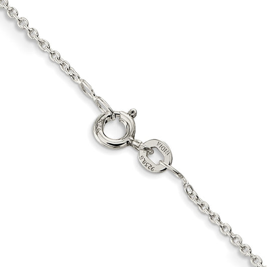 SSC Sterling Silver 1mm Cable Chain