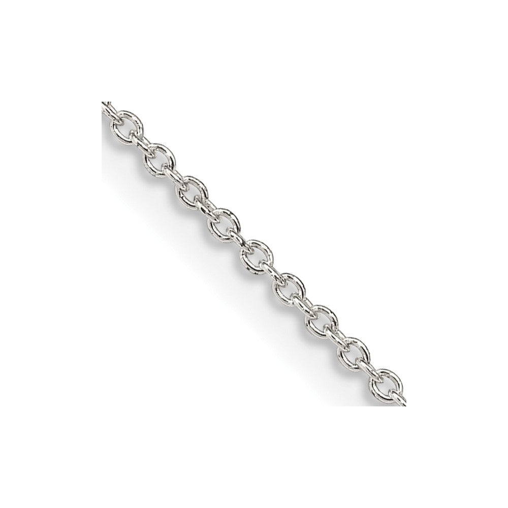 SSC Sterling Silver 1.25mm Cable Chain