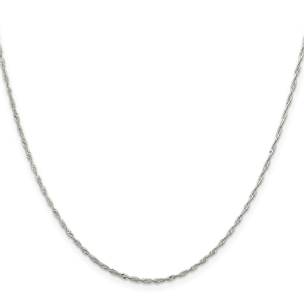 SSC Sterling Silver 1.4mm Singapore Chain