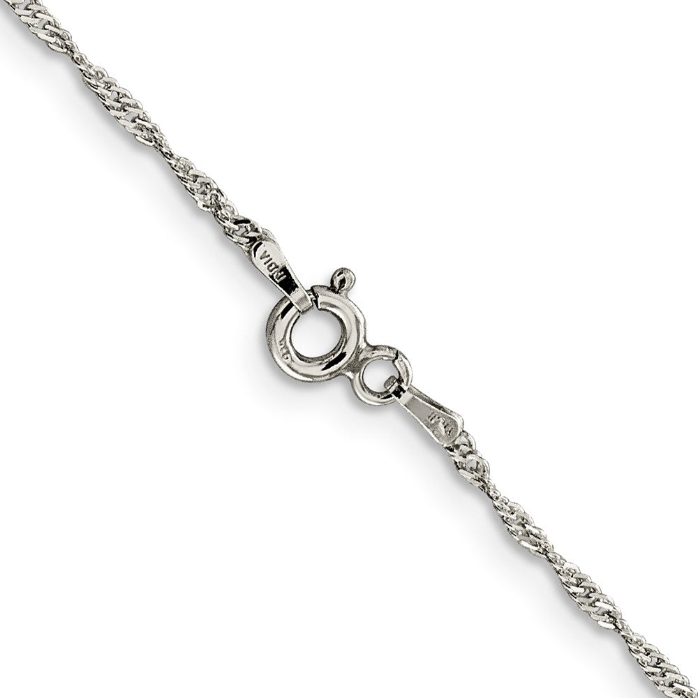 SSC Sterling Silver 1.4mm Singapore Chain