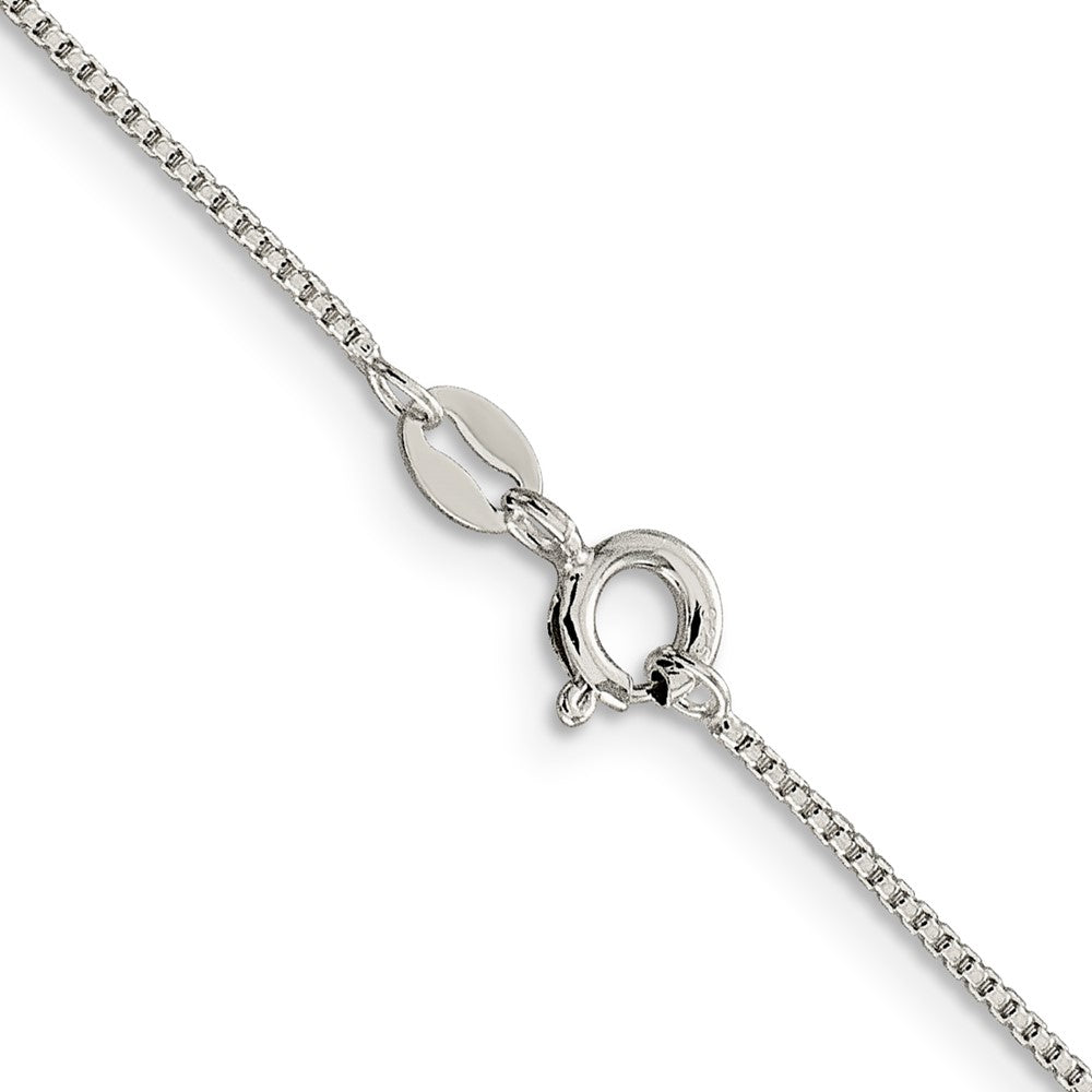 SSC Sterling Silver 1mm Round Box Chain