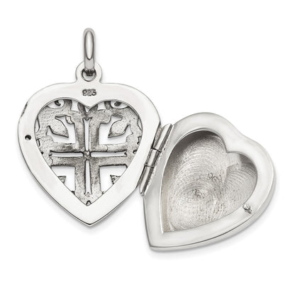 SSL Sterling Silver Heart Locket