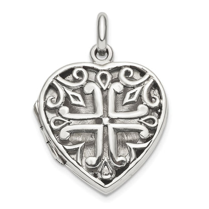 SSL Sterling Silver Heart Locket