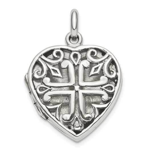 SSL Sterling Silver Heart Locket