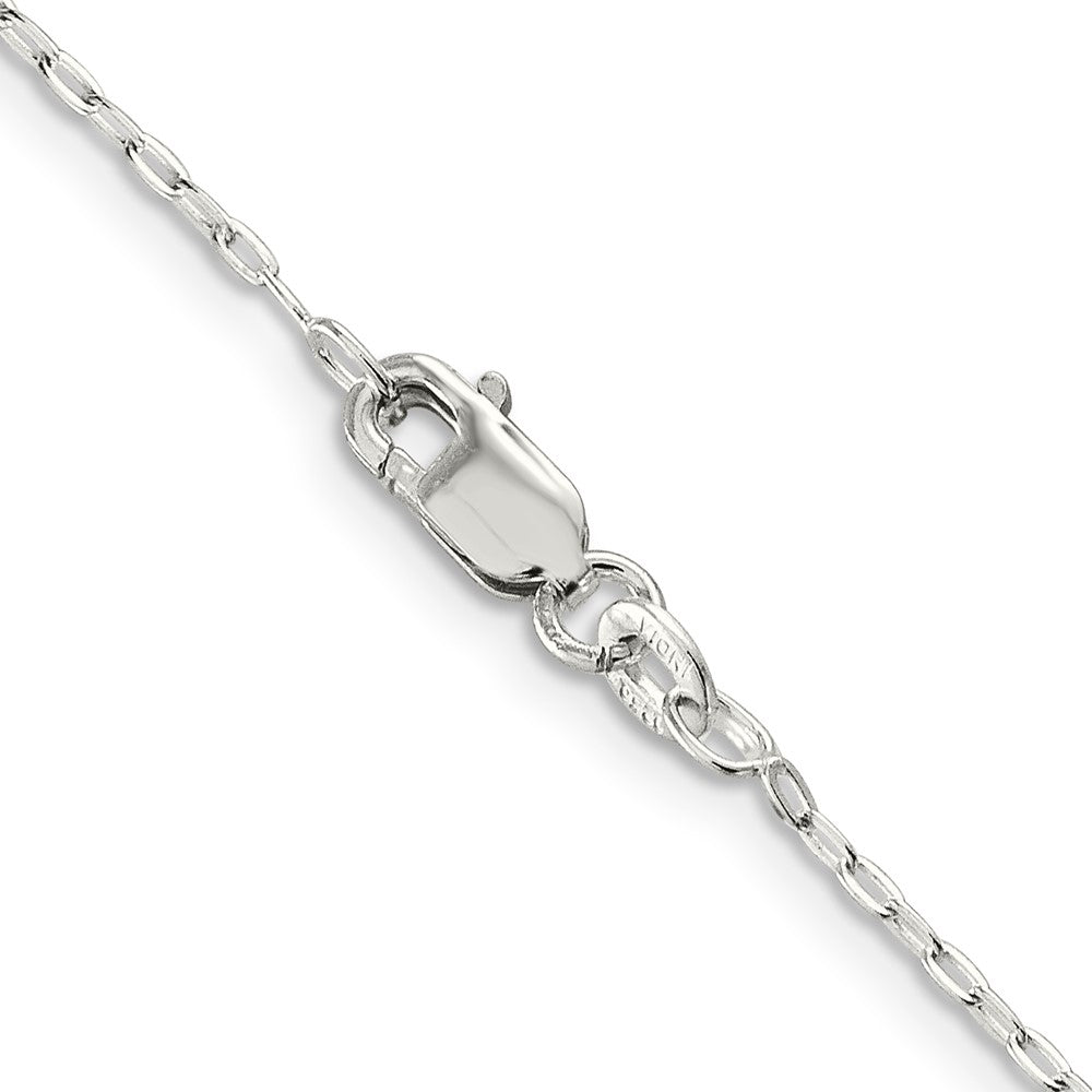 SSC Sterling Silver 1.4mm Flat Oval Cable Chain