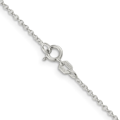 SSC Sterling Silver 1.10mm Forzantine Cable Chain