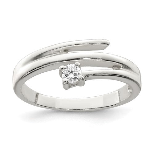 SSCZ Sterling Silver CZ Ring
