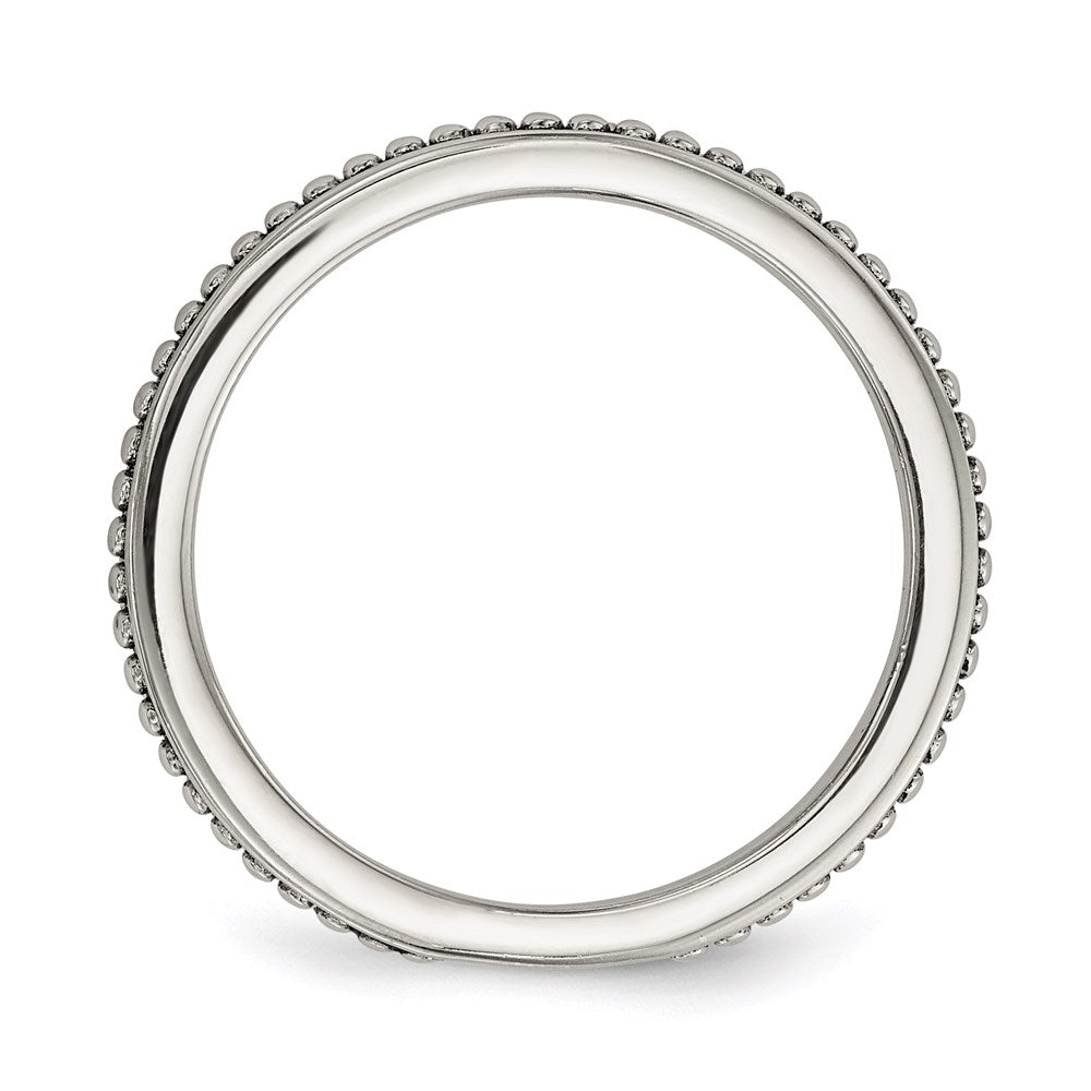 PSSR Sterling Silver w/14k Antiqued 8mm Button FWC Pearl Set of 3 Rings