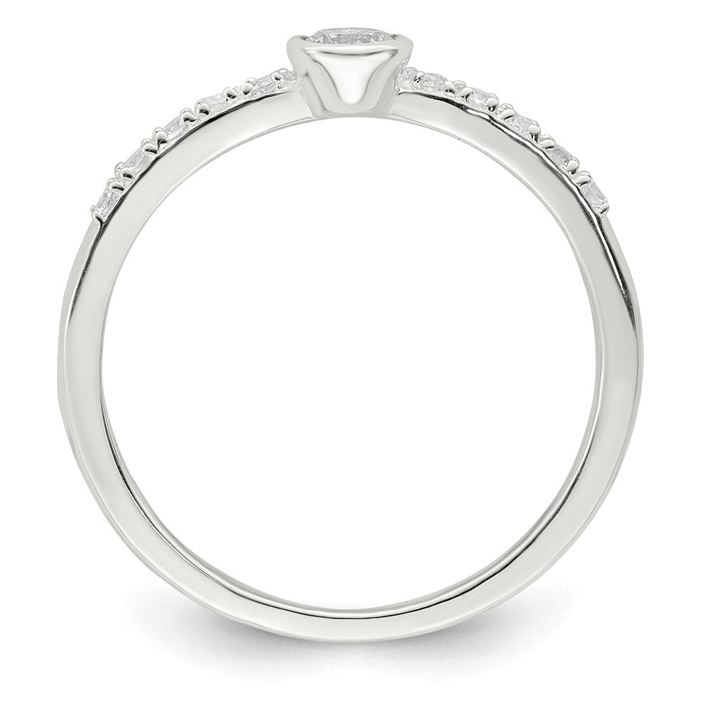 SSCZ Sterling Silver CZ Ring